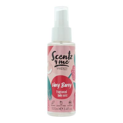 Yardley Scentz 4 Me Very Berry Fragranced Body Mist 100ml