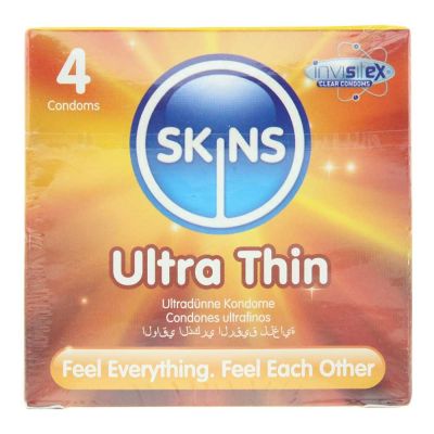 Skins Ultra Thin Condoms 4pcs